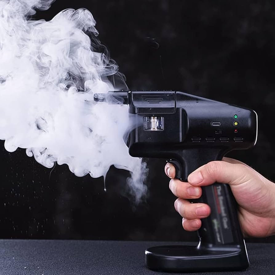 スモークバブルガン　燻製機　スモークガン Amazon.co.jp: Ddasam アクセサリー-バブルリキッド 燻製器